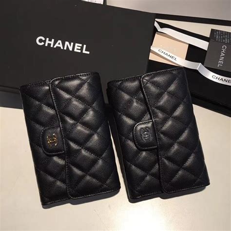 black wallet chanel|chanel wallet online store.